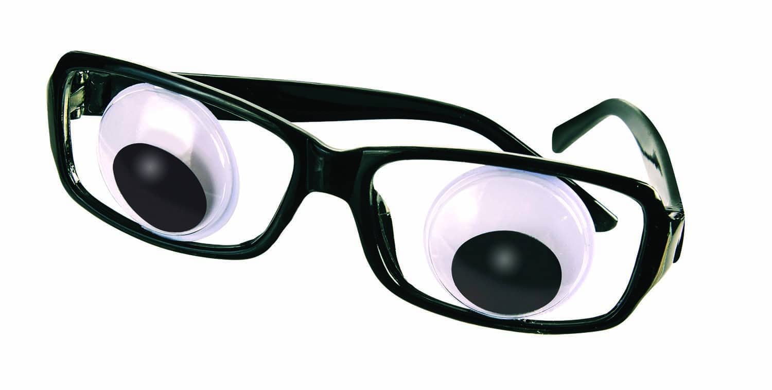 Googly Eyes Glasses Funny Costume Cosplay Glasses Wiggle Eyes