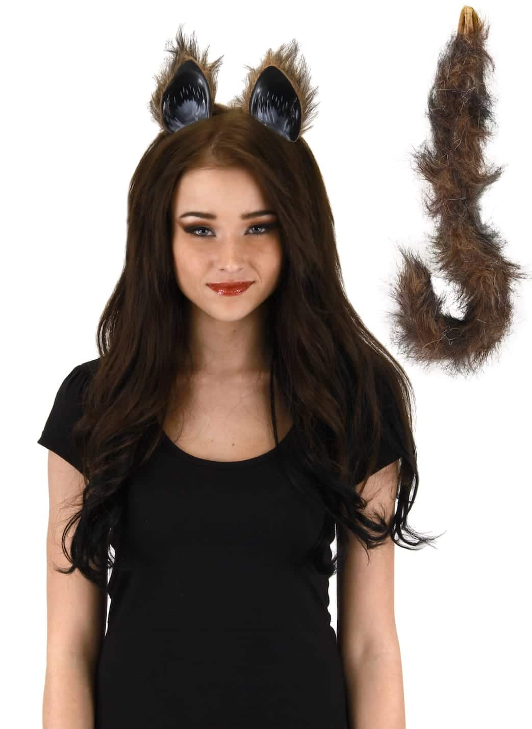 Cat Ears & Tail Brown (Fox) 5