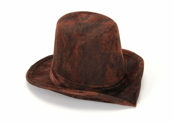 Little Victorian Top Hat Brown 1