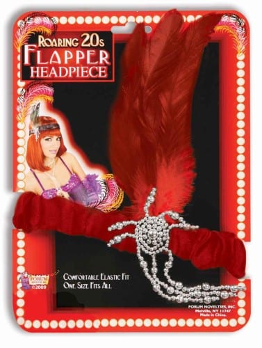Red Flapper Headband 9