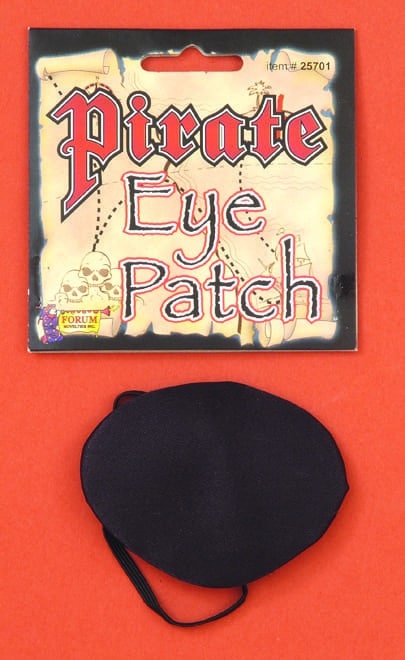 Satin Pirate Eye Patch 2