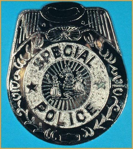 Jumbo Police Badge 6