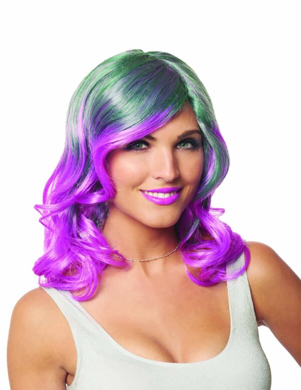 Colorburst Lavender Wig 1