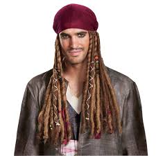 Jack Sparrow Scarf with Attached Dreads 5