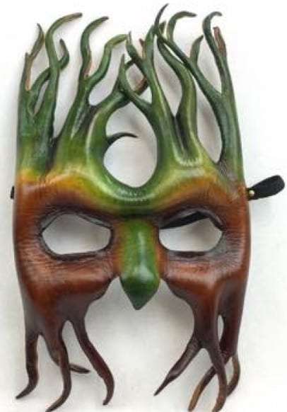 Treeman Leather Cut Mask 3
