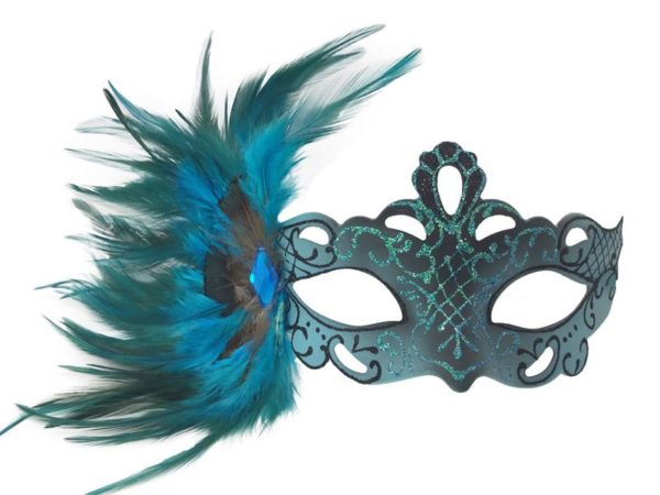 Venetian Feathered Mask 5