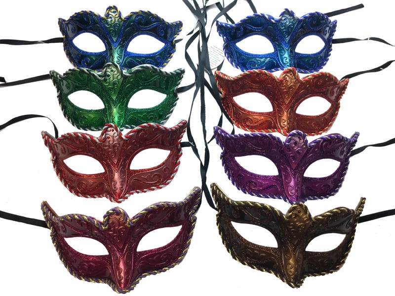 Venetian Style Corded Mask 12