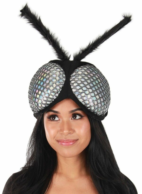 Holographic Fly Eyes Plush Headband 1