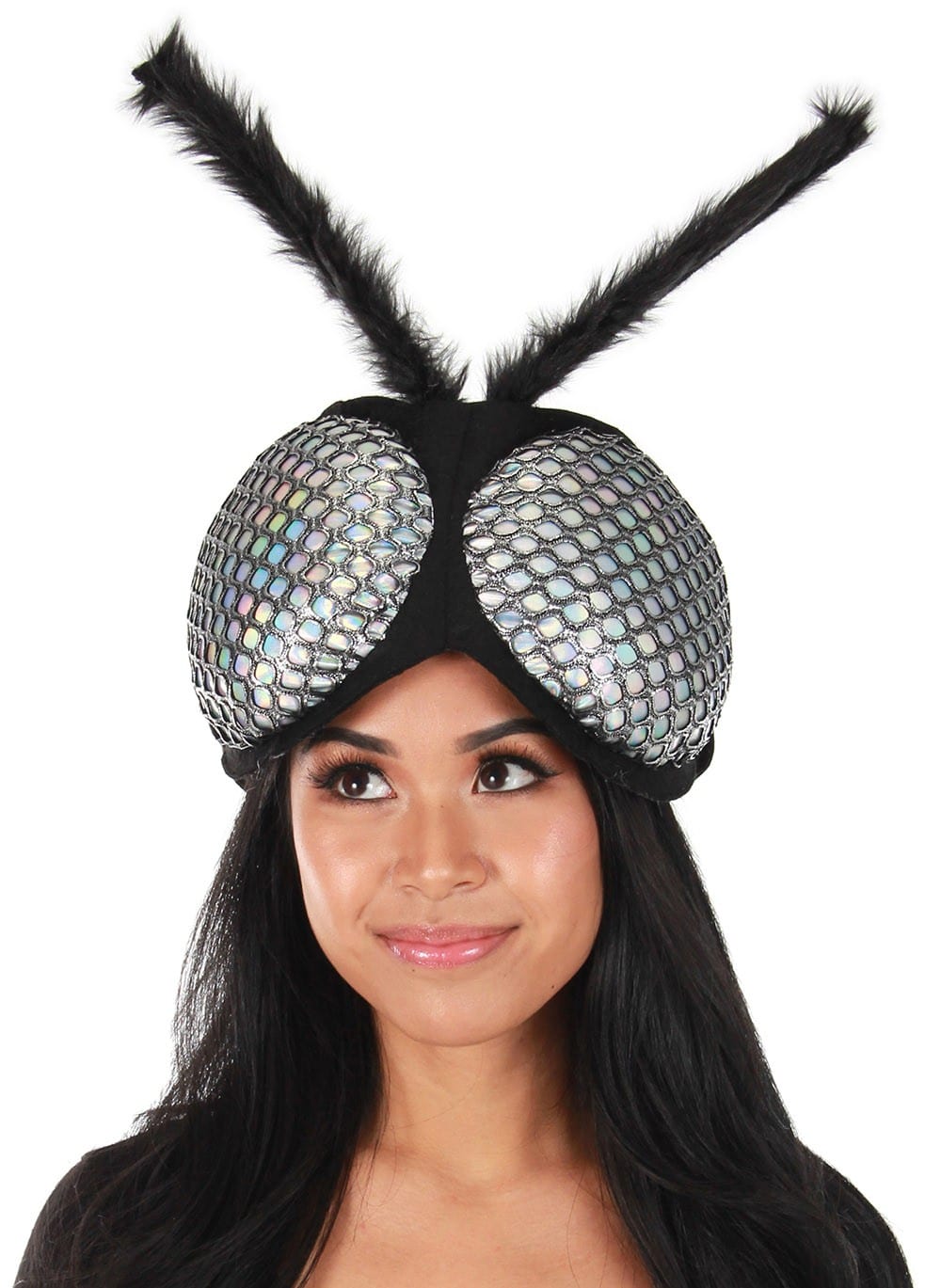 Holographic Fly Eyes Plush Headband 5