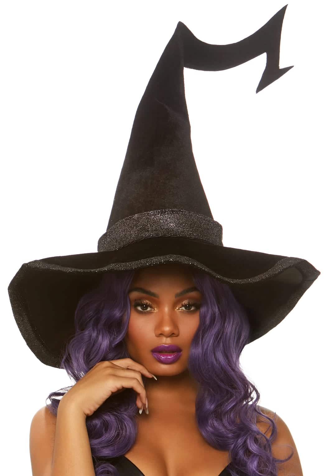 Bewitched Velvet Witch Hat 3