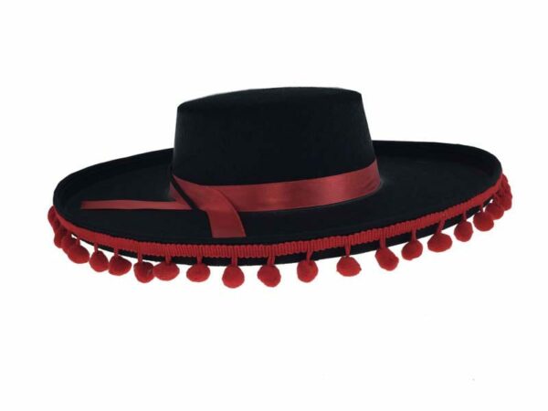 Red Brimmed Hat 1