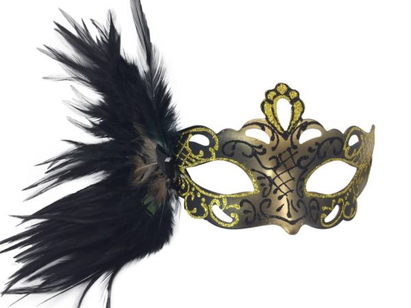 Venetian Feathered Mask 3