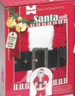 10 pc Complete Santa Suit L 8