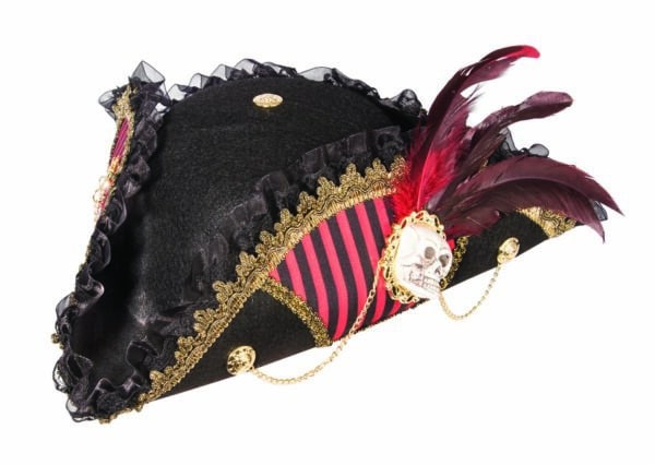 Lady Buccaneer Hat with Skulls 1