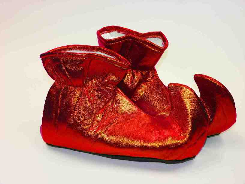 Red Cloth Elf Shoes 3
