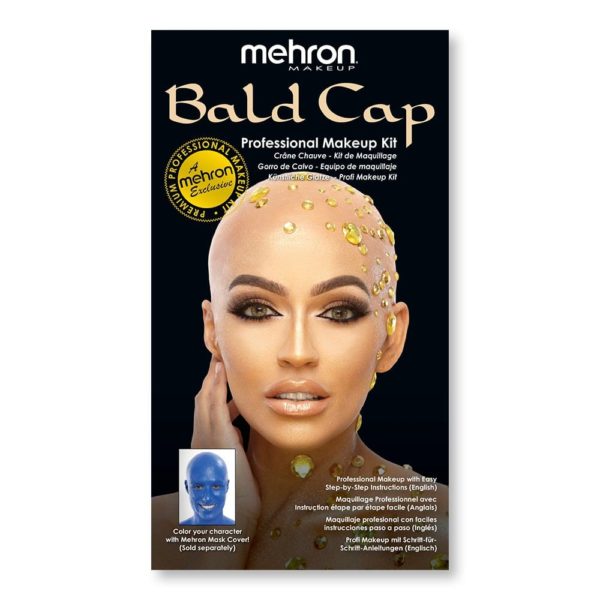 Bald Cap - Premium Character Makeup Kit 1