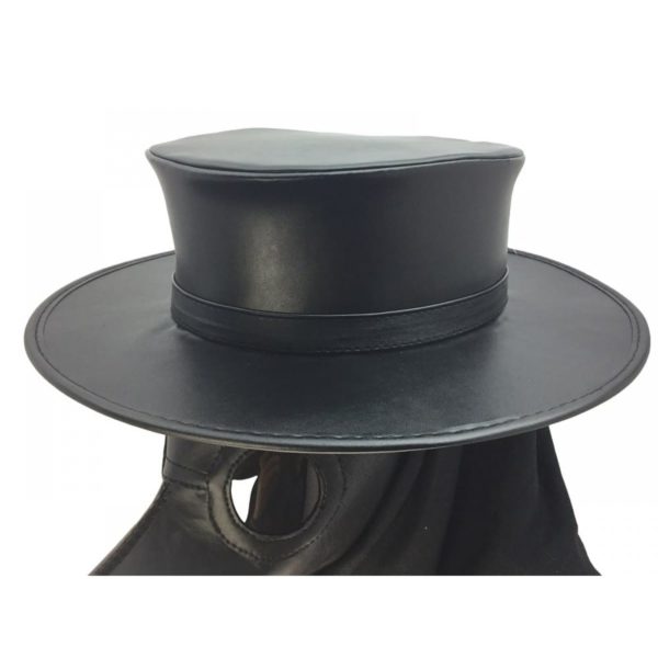 Leather Plague Doctor Hat 1