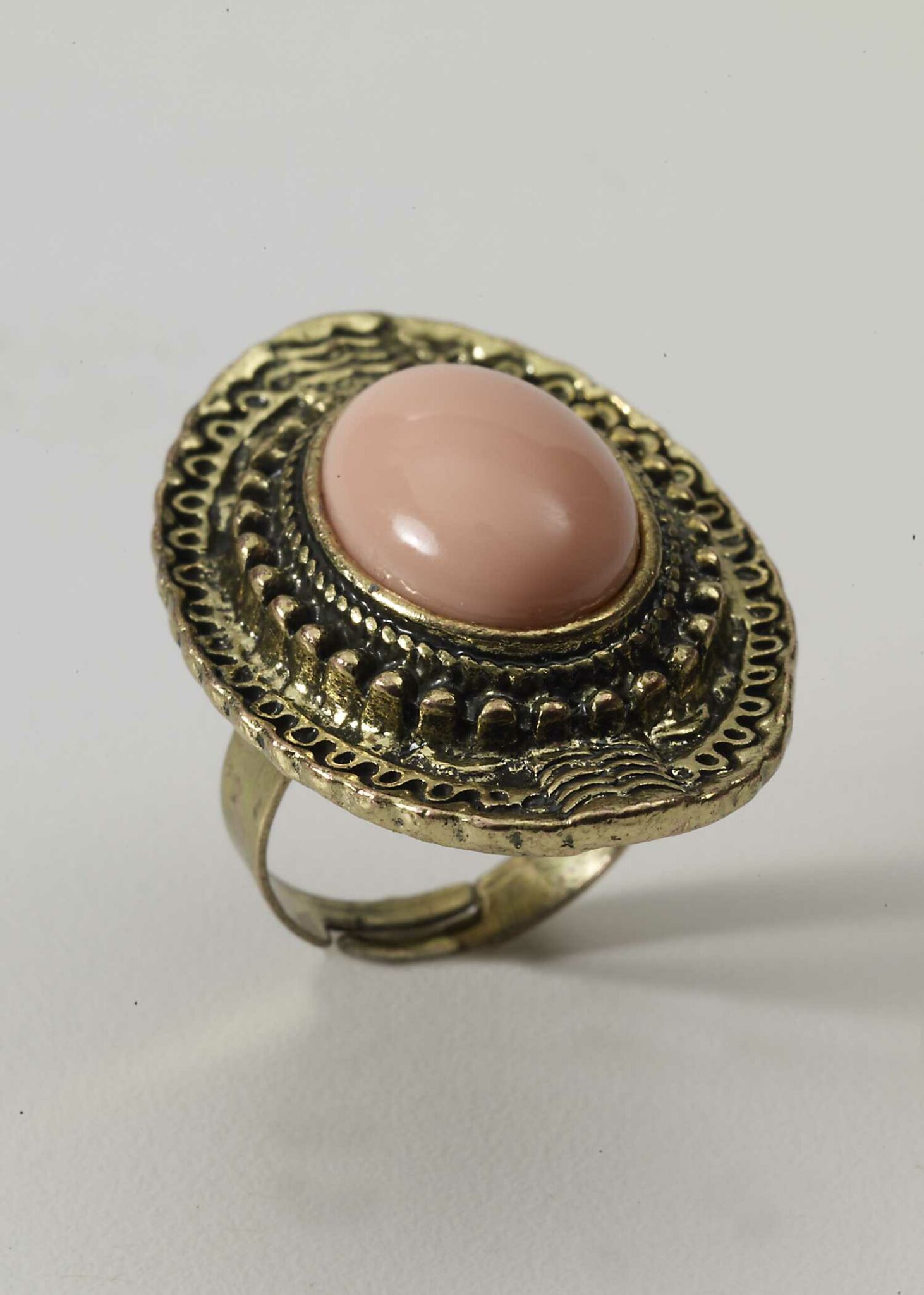 Pink Stone Ring 9