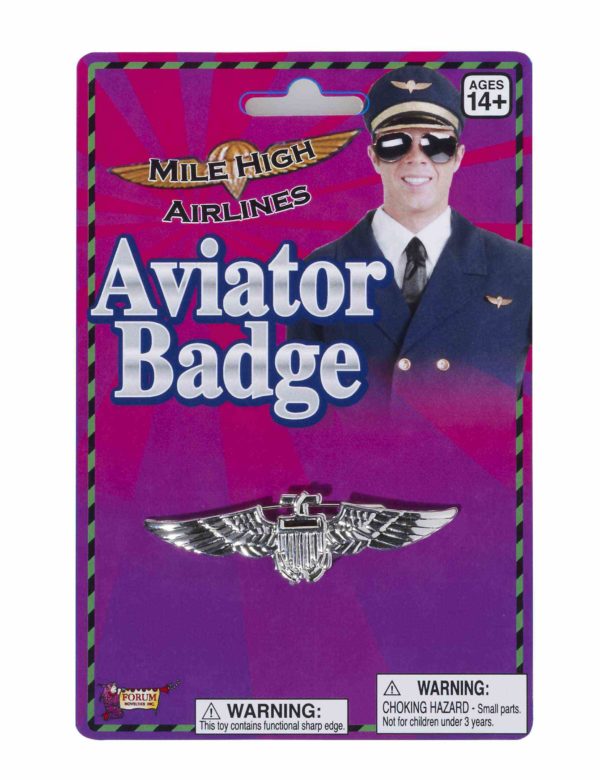Aviator Badge Silver 1