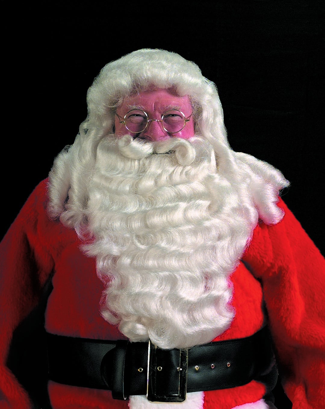 Deluxe Professional Santa, Extra Full Wig & Beard Set 6