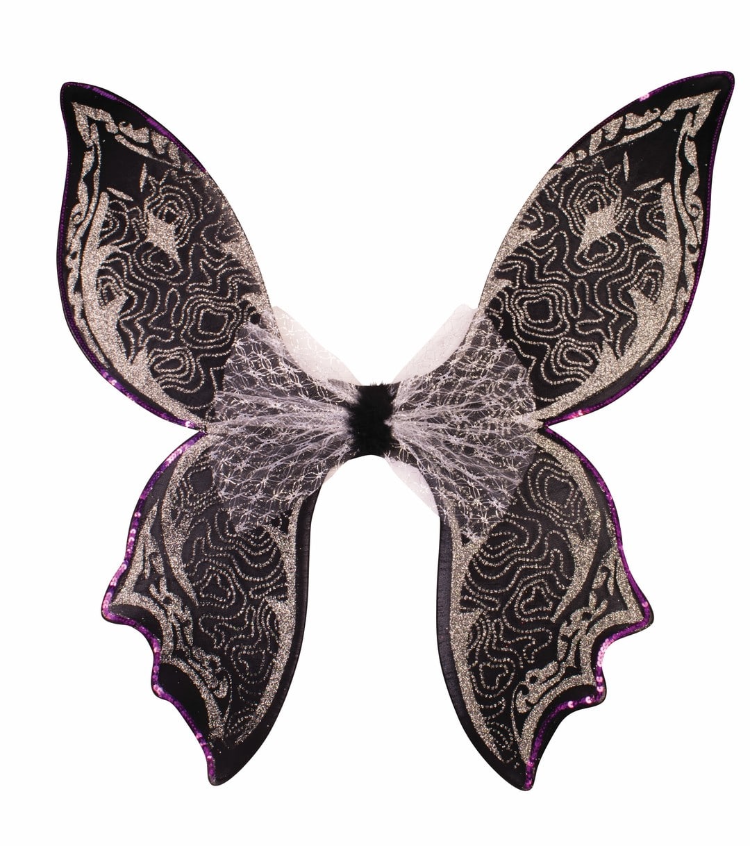 Silver Glitter Fairy Wings 5