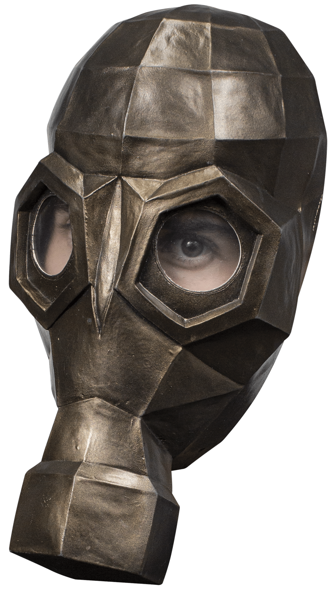 Low Poly Gas Mask 4