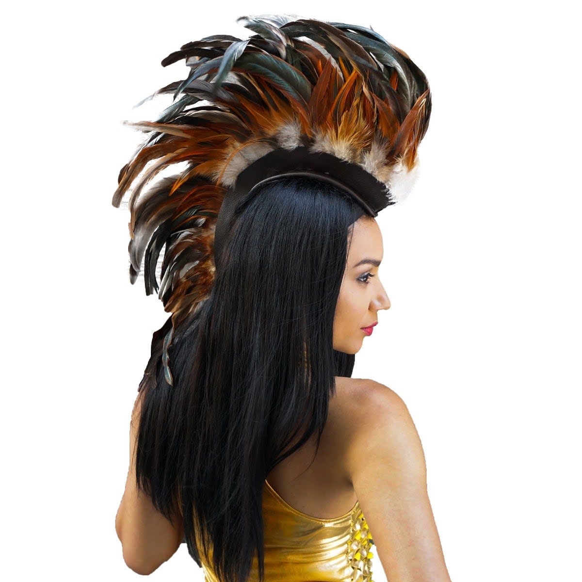 Natural Feather Coque Mohawk 8