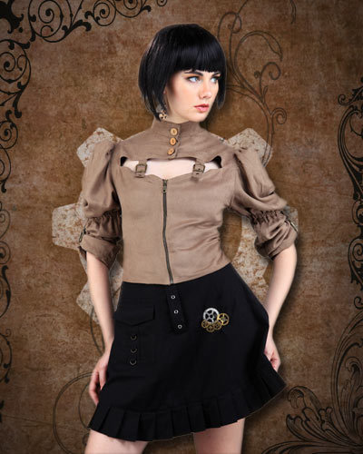 Steampunk Short Skirt 1