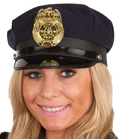Police Cap w/ Badge 8